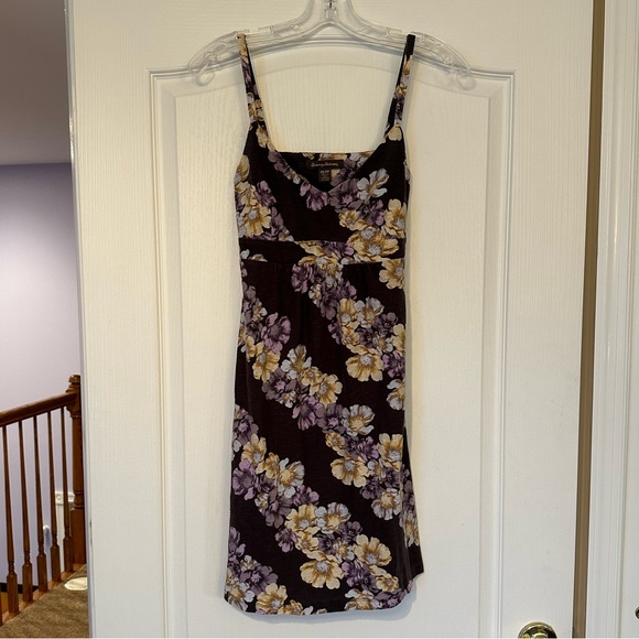 Tommy Bahama Purple Yellow Back Cut Out Dress Size XS - Picture 1 of 5